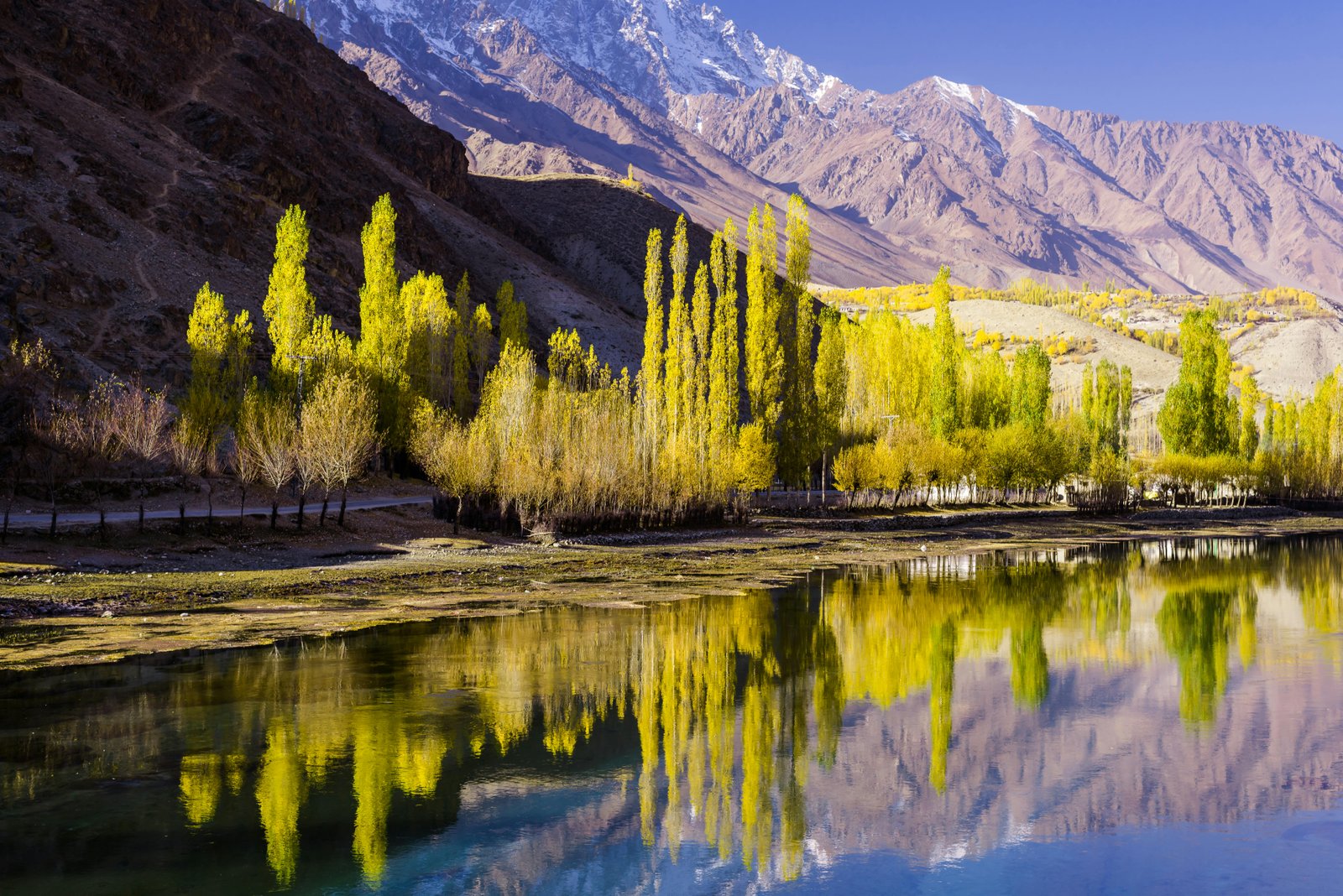 Epic nature scenery in fairy Meadows